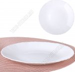 Белая Тарелка глубокая d22см 250мл