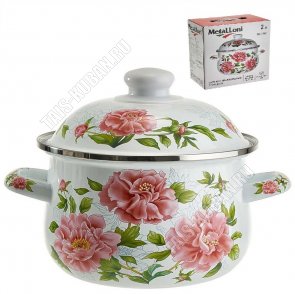 Пионы Кастрюля 2,0л d18см (6) 