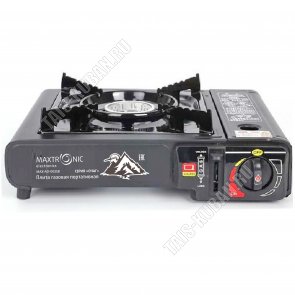 Плита газовая портативная,1конфорка 2,1кВт (34х27 h9см).  цвет черный (6) 