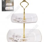 Одуванчики Фруктовница 2-х ярусная 15х15/20х20см (24)