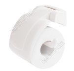 Держатель д/туал.бум с кр.(16х15 h5,5см)  белый (20) 