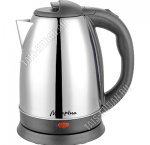 Чайник нерж.1,8л 1500Вт диск,защ б/воды,повор.360,свет.индик,автомат выкл,серебр черн ручк (12)