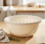 Миска бел.ротанг 3,0л кругл.(d25 h10,5см) (24)