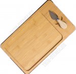 Н-р д/сыра 2 пр.(нож L6см+доска раздел прямоуг 33х18см) (48)