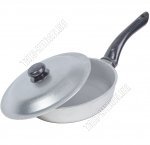 Сковорода глубокая d26см с крышкой (10)
