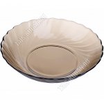 ECLIPSE OCEAN/Прозрачн-кофейн Тарелка глубокая d20,5см (36)(крат.6)