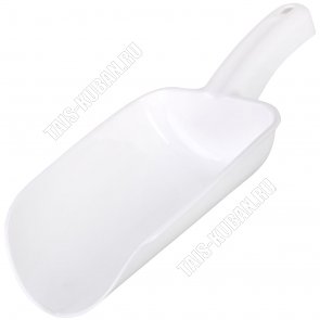 Совок д/сып.прод 1,0л (30х13 h5см) белый (25) 