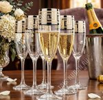 GlasStar Бокал набор 6шт для шампанского 170мл 