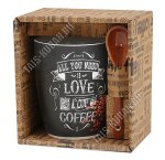 Кружка п/у +ложка 340мл 