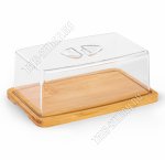 Бамбук Сырница с крыш. 18х12 h7см (24) 