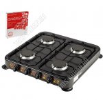 Плита газ. 4конф, плавн.рег.t, 54х51х8см,