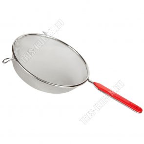 Сито RED d16см,пластик.ручка (50) 