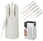 Набор ножей 7предметов на подставке 