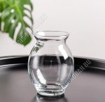 Ваза для цветов h12см 570мл 