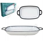 Марсель Блюдо прямоугольное с 2ручками 33см, п/у (12)