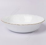 Golden Rim/Золотой кант Миска глубокая d17см (6/24)