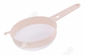 Сито кругл,с ручк.(d7 h3,5см) беж (50) 