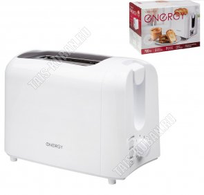 Тостер 700Вт. 6степ.поджар, белый (6) 