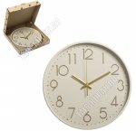 Часы (пластик/стекло) круглые d30см 