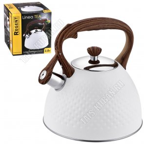 Чайник нерж 2,8л белый (6)