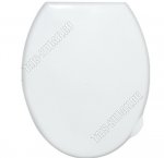 Сиденье д/унитаза жесткое, белый (10)