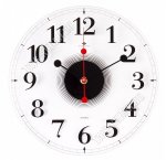 Часы (стекло/ДВП) d30см 