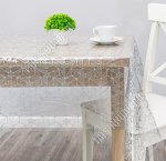Скатерть прозрачн (132х160см) 