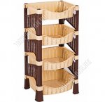 Полка/этаж.д/кухни,ванной 4-х яр.(41х33 h78см)