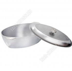 Гусятница (овальная) 5,0л 36х22 h12см с крышкой (10) 