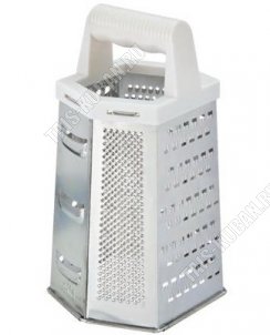 Терка 6-х гран,h22см,жесть,бел.ласт.руч.