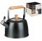 Чайник нерж 2,5л черный матов (12) 