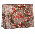 Пакет бумажный (h18х24см, дно8,5см) 