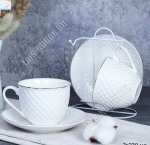 Чай- 4пр White Liliy 230мл +метал.подстав 