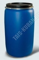 Бочка кругл,с оцинк.хомут. 227л (d58,5 h98/d горл.47см) с уплотн,синий (1) 