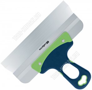 Шпатель фасадн.350мм. нерж.сталь,двухкомп.ручк.(10)