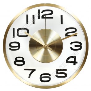 Часы (алюминиевый корпус) круг d30см 