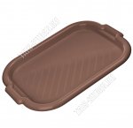 Поднос прям.(51х36 h3см) тём.коричнев (40) 