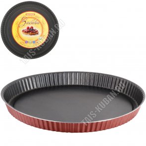 Форма д/выпечки, круг d28 h3см,борт 