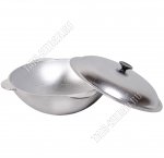 Казан татарский (д/плова)  9,0л d37 h18см с металлической крышкой (5)