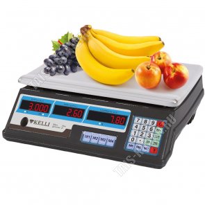 Весы эл.ТОРГОВЫЕ 35кг .черный 