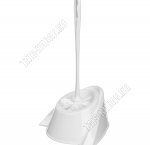 Ерш+подставка WC углов, светл.серый (24)