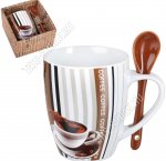 Кружка п/у +ложка 340мл 