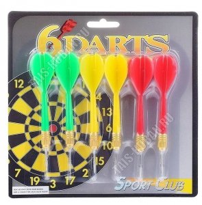 Дротики для дартса 6шт 