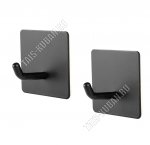 Крючок самоклеющийся 4,5х4,5см. В наборе 2шт 