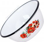 Маки мечта белый Миска 1,5л d20см