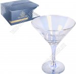 Перламутр (радуга) Бокал н-р 6шт д/мартини 190мл