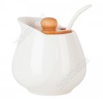 Белье /Бамбук Сахарница 180мл d8 h8см 