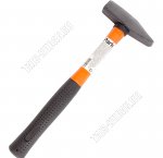 Молоток 300гр, фиберглассовая рукоятка, металл (6)