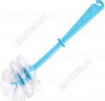 Ерш туалетный, аквамарин (раб.час d5,5 h7cм,руч.L24см) (36) 