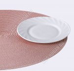 Белая Тарелка плоская d15см (волн.край) б/уп (6/96)